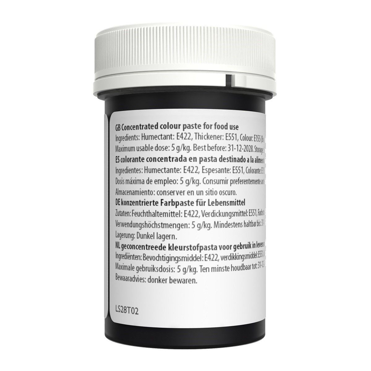 Gelová barva Chestnut kaštan Sugarflair 